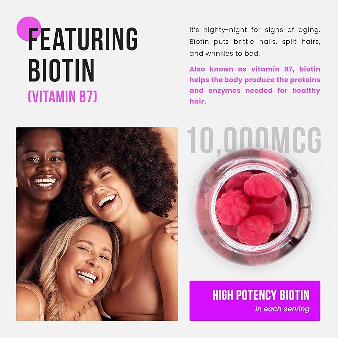 NutraChamps Complete Biotin Bundle for Hair Skin &amp Nails. Biotin &amp Biotin+