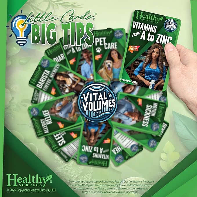 Equate Premium Daily Fiber Psyllium Husk Sugar-Free with Stevia 14 OZ Over 70 Teaspoon Doses - Orange Flavor and Vital Volumes Constipation Tips Card - Bundle