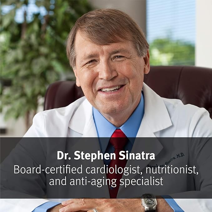 Dr. Sinatra Omega Q Plus 100 Resveratrol – Omega-3 Supplement Supports Heart Health and Provides Antioxidant Power with 100mg of CoQ10 and Resveratrol (60 softgels)