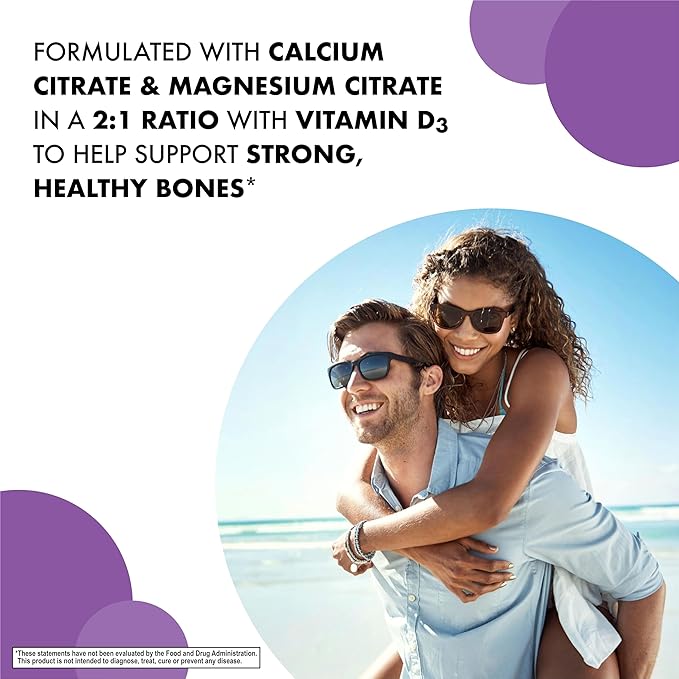 Bluebonnet Nutrition Liquid Calcium Magnesium Citrate &amp Vitamin D3 Daily Bone Support Supplement - Strawberry &amp Mixed Berry Bundle