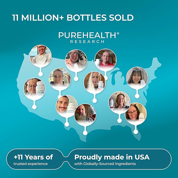 PUREHEALTH Research Improbiome - Prebiotic Fiber - Natural Support for Healthy Gut Prebiotics - Digestive Nutritional Supplements - with Jerusalem Artichoke Apple Pectin &amp More - 90 Capsules