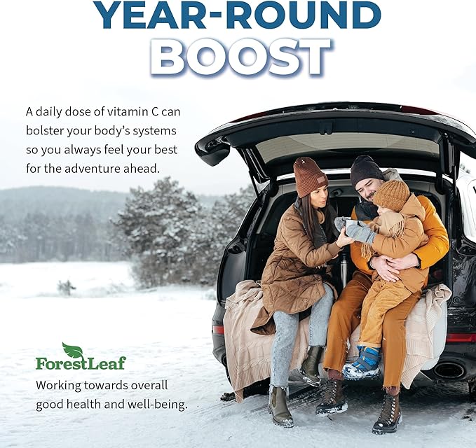 ForestLeaf Immune Support Supplement with Vitamin C + Quercetin for Immunity - Immune Boosters for Adults with Liposomal VIT C Quercetin &amp Stinging Nettle - 2 in 1 Immune System Defense Booster