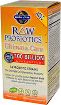 Raw Probiotics Ultimate Care a 100 Billion CFU a Once Daily (30 Vegetarian Capsules)