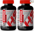 Trans-RESVERATROL Supplement - resveratrol Complex resveratrol Supplement Berry resveratrol Pure resveratrol Extract Natural resveratrol Resveratrol for Skin Anti-Aging resveratrol 2Bot