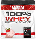 Labrada Nutrition 100% Whey Protein Powder Strawberry 4.13 lb