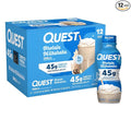 Quest Nutrition Vanilla Protein Shake 45g Protein 2g Sugar 3g Net Carbs Ready to Drink Gluten Free 12 Count