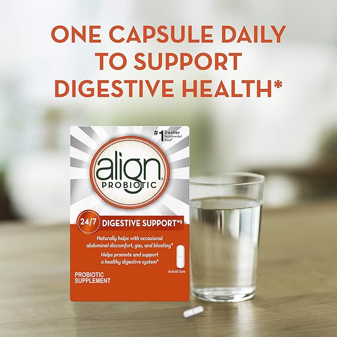 Align Probiotic Supplement Capsule 49 Count (Packaging May Vary) (Pack of 2)