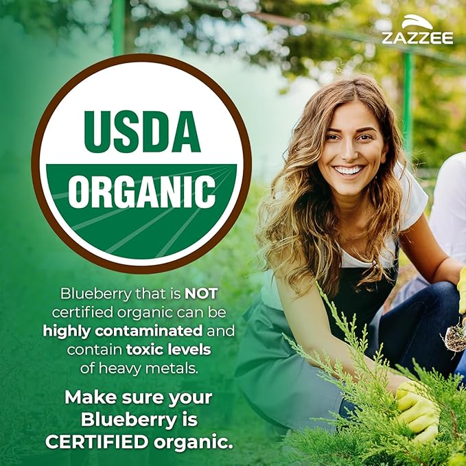 Zazzee Ultimate Anti Aging Antioxidant Bundle | Polyphenol Rich 10:1 Blueberry Extract and Super Concentrated Grape Seed with 20:1 Extra Strength Pomegranate Extract | Non-GMO Vegan &amp ISO Lab Test