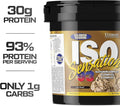 Ultimate Nutrition Iso Sensation 93 with Glutamine Whey Protein Isolate Powder 30 Grams of Protein Low Carb Protein Shakes Keto Friendly 5 Pounds Café Brazil Flavoured
