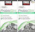 Force Factor ProbioSlim + Prebiotic Fiber Weight Loss Supplement for Women and Men Probiotic and Prebiotic Digestive Health Support with Green Tea Extract and Psyllium Husk Fiber 120 Capsules