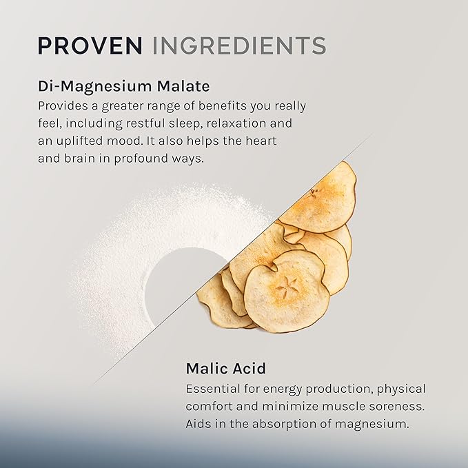 InfiniWell Activated Magnesium Supplement for Women &amp Men - Support Brain Health &amp Neurotransmitter Activity - Promote Relaxation for a Healthy Sleep Cycle - Optimized for Absorption (120 Caps