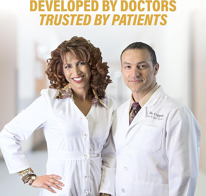 Nuphoria cm® Gold - Nerve Support Formula with R-Alpha Lipoic Acid and Premium B Vitamins - 30 Day Supply 120 Capsules