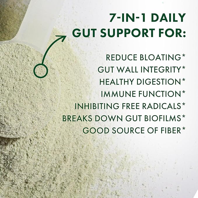 BIOHM Women's Probiotics 30B CFU &amp Super Greens/Kids Berry Blast Bundle: Gut &amp Overall Health Support 9 Strains 30-Day Supply Rich in Antioxidants