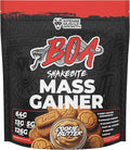 BOA Snakebite Mass Gainer Powder – 64g Protein 126g Carbs &amp 5g Creatine Per Serving – High Calorie Weight Gainer for Muscle Growth &amp Recovery – Chocolate Vanilla Cookie Butter (Cookie Butte