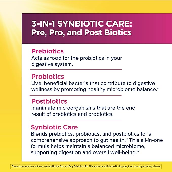 Renew Life Ultimate Flora Women's Probiotic and Prebiotics | 25 Billion CFU | 30 Delayed Release Capsules | 3 in 1 Synbiotic | Supports Digestive and Immune Health | Dairy Soy and Gluten-Free