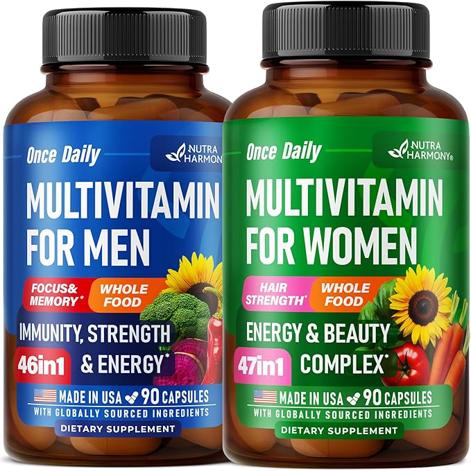 NUTRAHARMONY Multivitamins for Men &amp Women