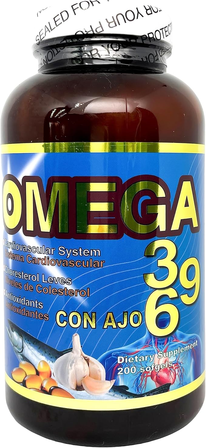 Omega 3-6-9 300mg 200 softgel