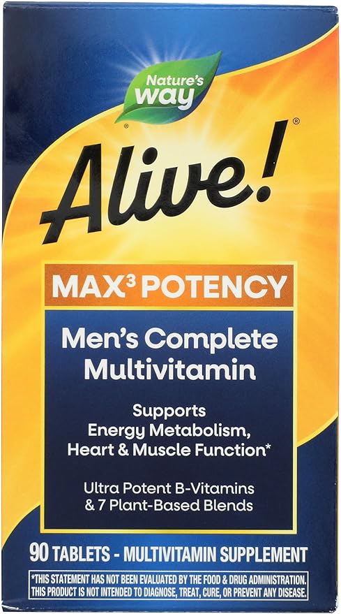 Nature's Way Alive! Men's Multi Vitamin 90 CT