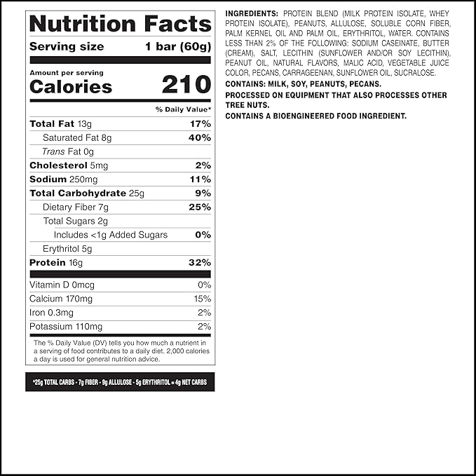 Quest Nutrition Crispy Peanut Butter &amp Jelly 16g Protein Bar 2g Sugar 4g Net Carbs Gluten Free Snack Keto Friendly 12 Count