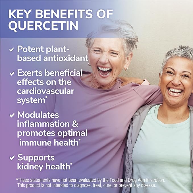 Tesseract Medical Research QuerciSorb QR Immune Support Supplement Quick Release Quercetin Supports Immune Function and Overall Health* Hypoallergenic 400 mg 90 Capsules