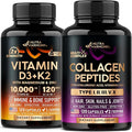 NUTRAHARMONY Vitamin D3 K2 &amp Collagen Peptides Capsules