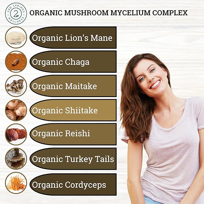 Women's Essential Wellness Trio: Mushrooms Multivitamins and B-100 Boost