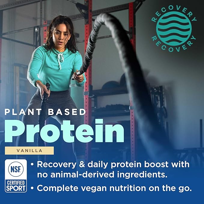 Gnarly Vegan Plant Protein Meal Replacement - Vanilla (28.2oz) and Gnarly Nutrition Preworkout Mango (14.82oz)