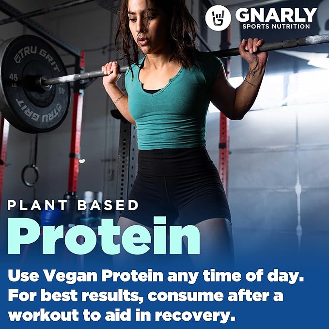 Gnarly Vegan Plant Protein Meal Replacement - Vanilla (28.2oz) and Gnarly Nutrition Preworkout Mango (14.82oz)