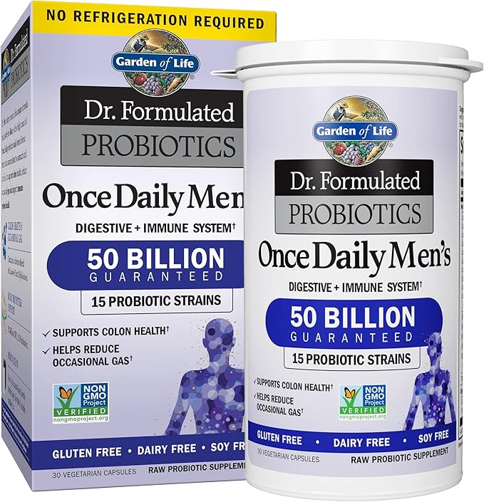 Garden of Life Multivitamin for Women + Probiotics for Men &amp Women - Organic Whole Food Vitamin with Prebiotics