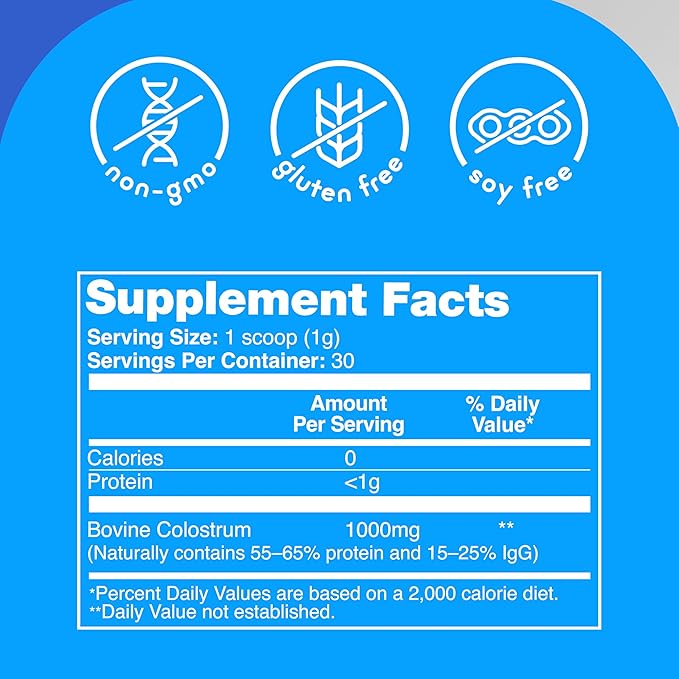 Zena Nutrition Organic Supergreens Greens Powder 70+ Superfoods Mixed Berry 30 Servings + Bovine Pure Colostrum Powder Supplement 1000mg Supports Immunity &amp Digestion Unflavored 30 Servings