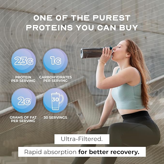 Muscle Feast Grass-Fed Whey Protein Concentrate Powder All Natural Hormone Free Pasture Raised Whey Protein Powder for Women &amp Men Clean Non-GMO &amp Gluten Free Whey Concentrate - Unflavored