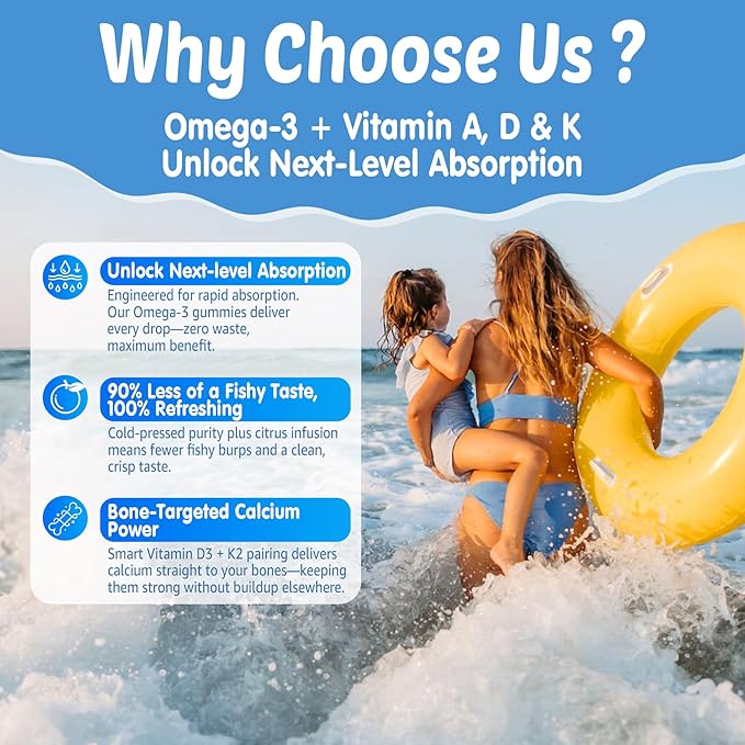 2pack Vegan Omega 3 Gummies + 2pack Cod Liver Oil Gummies