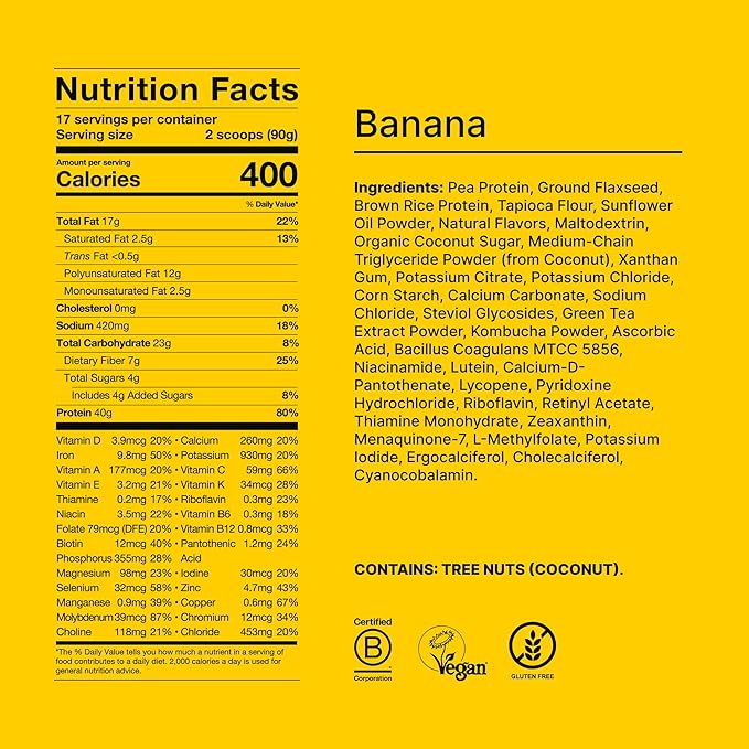 Huel Black Edition Bundle | Chocolate + Banana 40g Vegan Protein Powder | Nutritionally Complete Meal Replacement | 27 Vitamins and Minerals Gluten Free