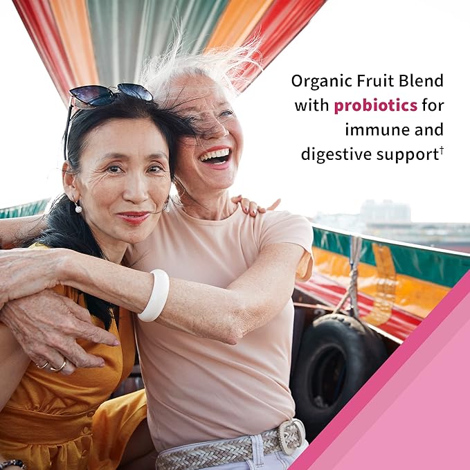 Garden of Life Vitamin Code Women’s Multivitamin Gummy with Iron: Folate Biotin D3 &amp B12 for Hair SkinNails Probiotics for Immune Health Non-GMO Gluten-Free 90 Cherry Gummies (Pack of 2)
