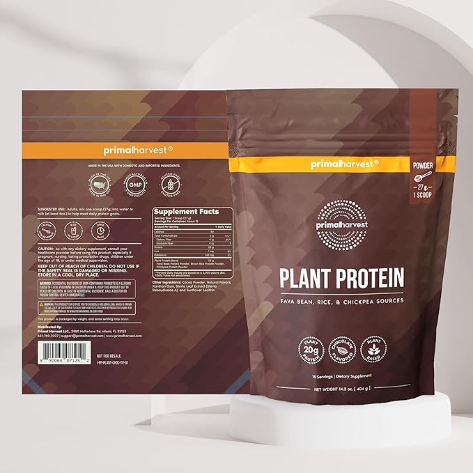 Primal Harvest Daily Two-Step Routine | NAD+ + Protein | 2 Pack | 30 Day Supply