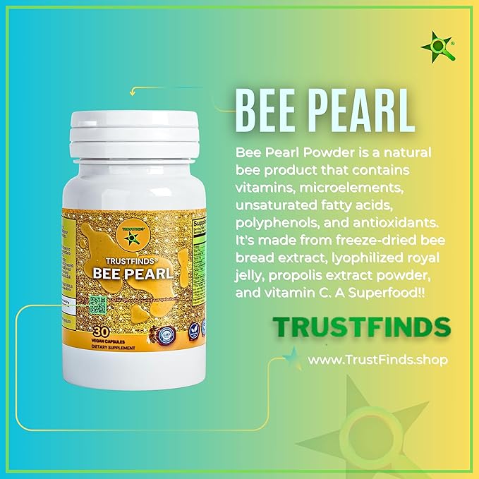 TrustLongevity™ Bundle (3 Pack) Bee Pearls NAD+ &amp Resveratrol 600mg - Natural Immunity &amp Vitality Support (150 Veg. Caps)