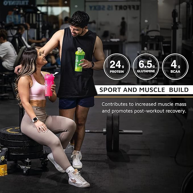 Prote&ampCo Lupin Protein - 24g of Vegan Plant Based Protein Powder. Non GMO No Added Sugar Lactose Free Gluten Free Soy Free. 20 Servings - Banana