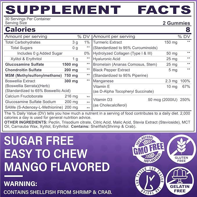Bundle - Glucosamine Chondroitin MSM + Algae Calcium