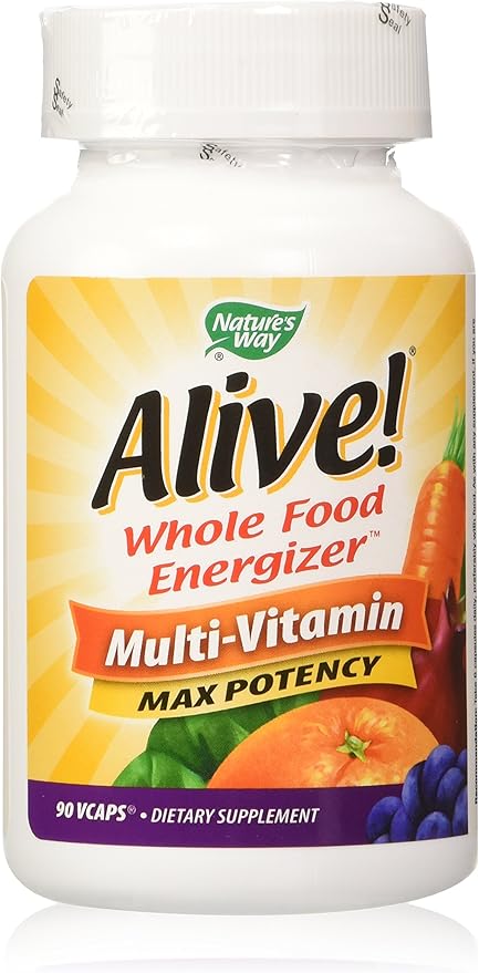 Alive! Max Potency Multi-Vitamin 90 VCAPS