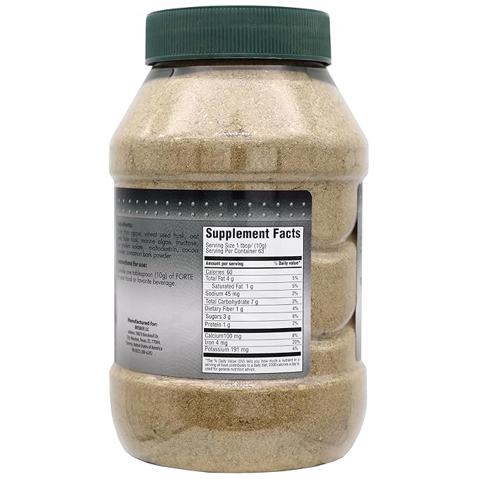 Mi Fibra Diaria Forte Fiber Powder 21.9 oz Unflavored Powder Fiber Drink Mix for Digestive Health Natural Dietary Support Easy-to-Mix Non-GMO Gluten-Free 630 gramos