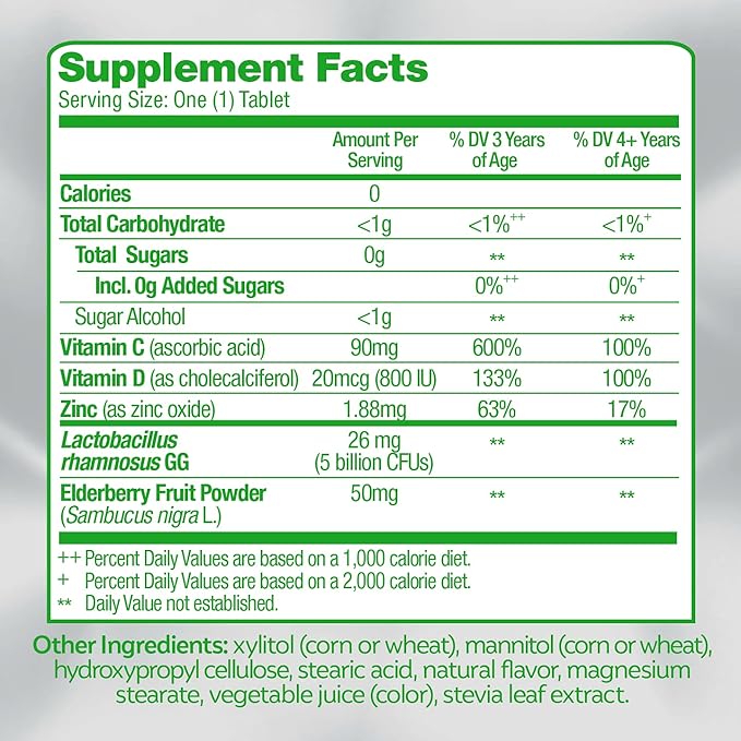 Culturelle Kids Complete Chewable Multivitamin + Probiotic for Kids &amp Immune Defense Probiotic with Vitamin C