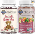 Garden of Life Organics Kids Gummy Vitamins - Fruit - Certified Organic &amp Organics Women 40+ Gummy Vitamins - Berry