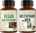 Vegan Multivitamins for Vegans and Vegetarians &amp Complete Multivitamin for Men