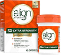 Align Probiotic Extra Strength Probiotics for Women and Men Probiotics for Men Probiotic Capsules have 5X CFUs 42 Capsules