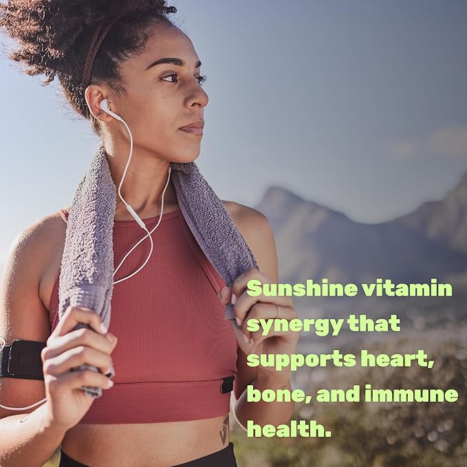 DEAL SUPPLEMENT Vitamin D3 5000 IU + K2 MK7 Softgels 250 Count | 2-in-1 Complex | Easy to Swallow