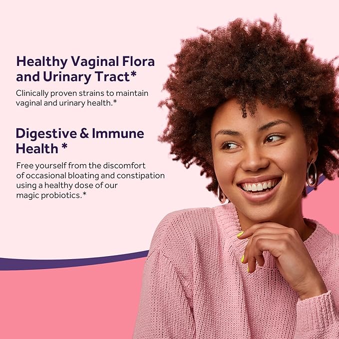 Doctor's Recipes Women’s Probiotics and Inositol Bundle - Gut Vaginal Urinary &amp Reproductive Health for Women