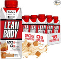 LABRADA NUTRITION - Lean Body RTD Whey Protein Shake Convenient On-The-Go Meal Replacement Shake for Men &amp Women 20 grams of Protein – Zero Sugar Lactose &amp Gluten Free Salted Caramel (Pack