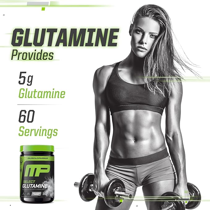 Muscle Pharm Combat 4lb Chocolate Protein and MusclePharm Pure L-Glutamine