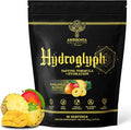 Ambrosia Hydroglyph Intraworkout Electrolytes Hydration Drink Mix | Sugar Free Electrolyte Powder with Amino Acids | Supports Lean Muscle During Fasting | 30 Servings | Pineapple Mango