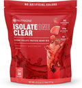 NutraOne Clear Whey Protein Powder Drink Mix Naturally Flavored Clear Protein Drink 20g of Protein Zero Sugar (Strawberry Watermelon - 30 Servings)